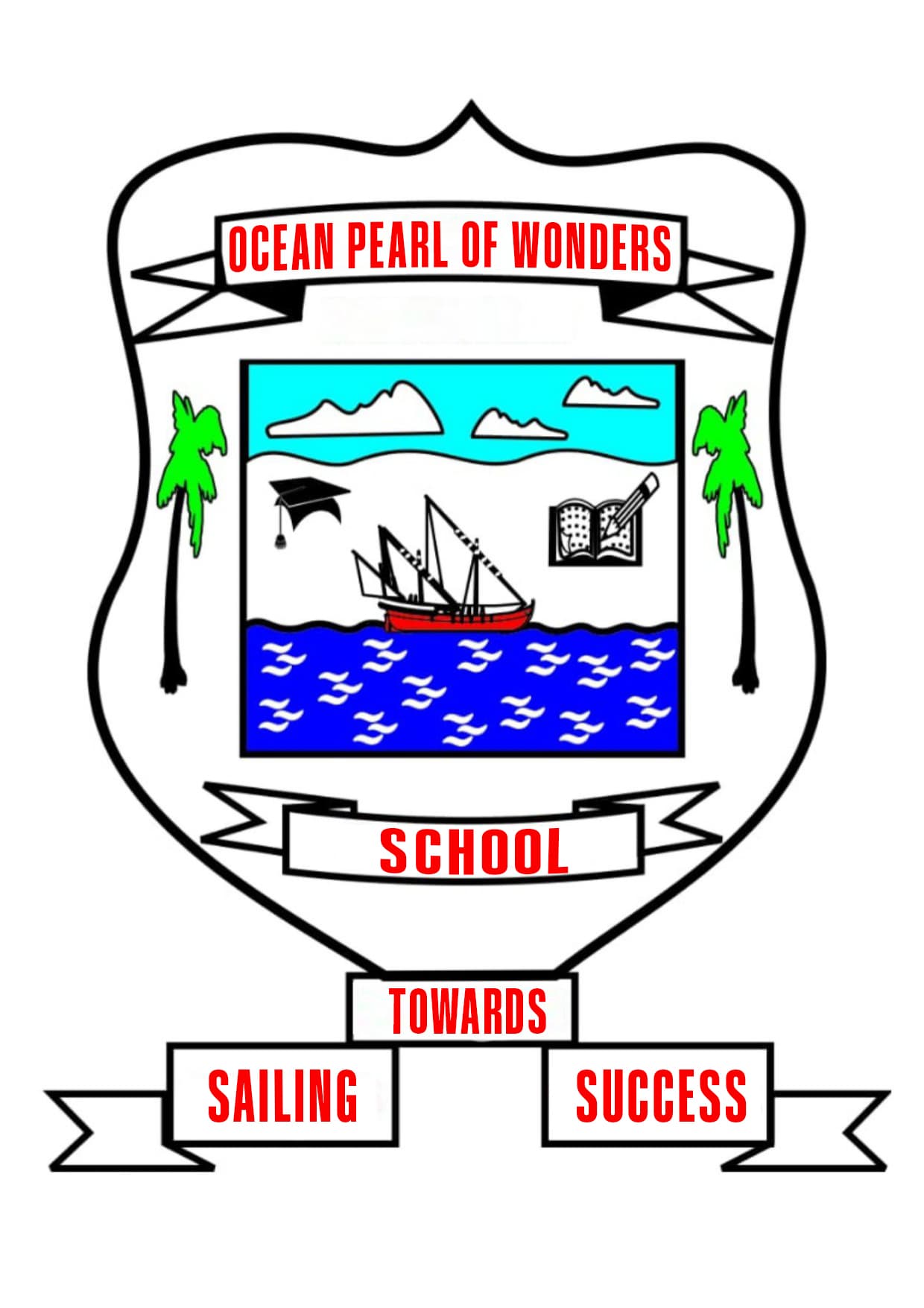 Ocean Pearl of Wonders logo