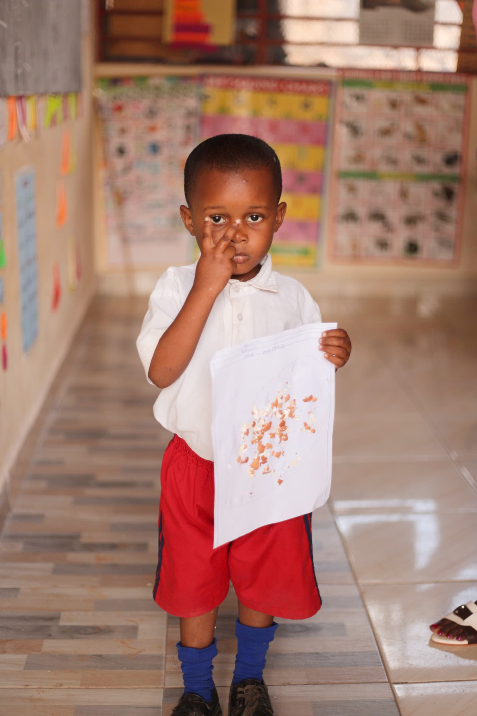 Children learning together in the classroom