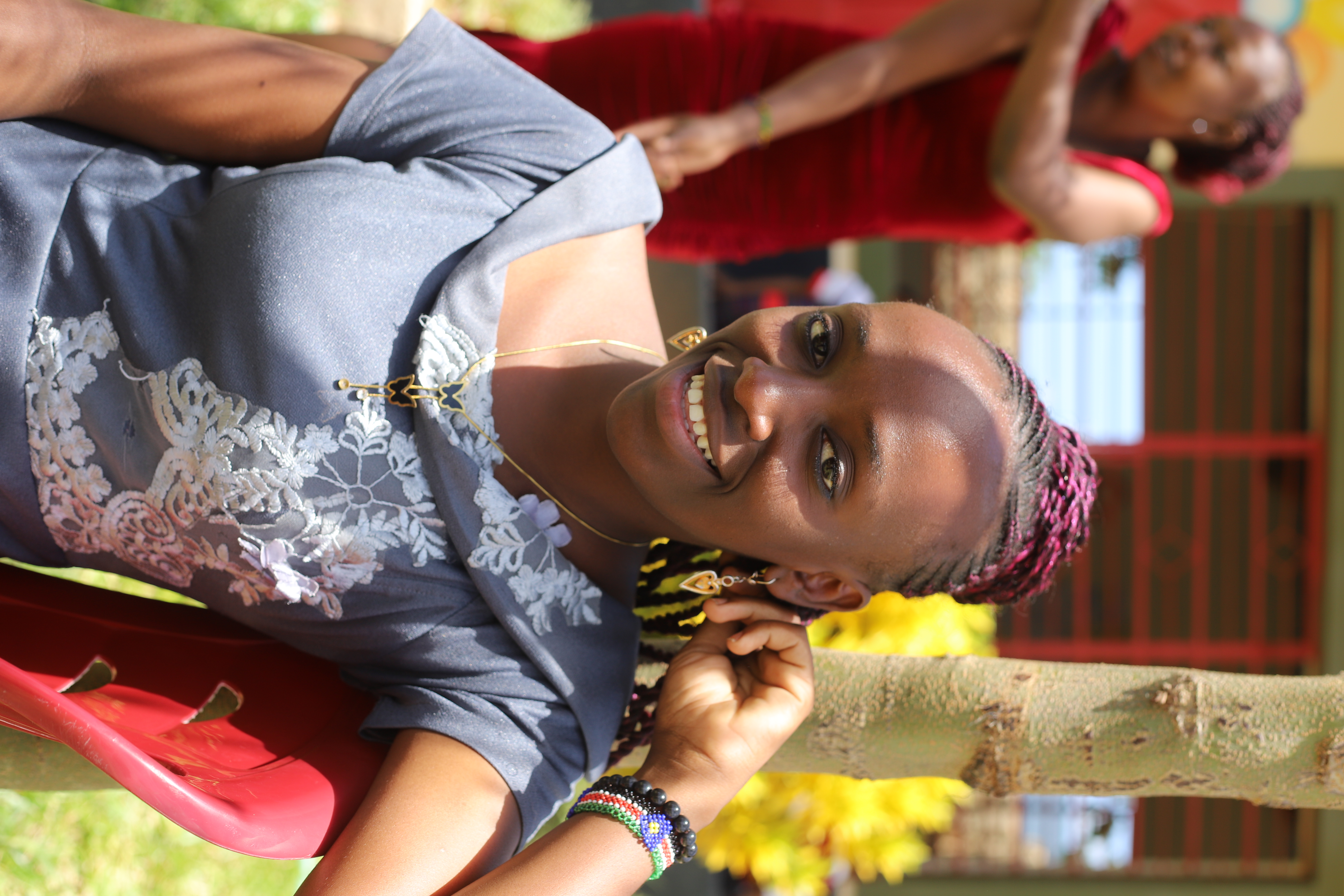 Portrait of Tabitha Mwangi, Class Teacher